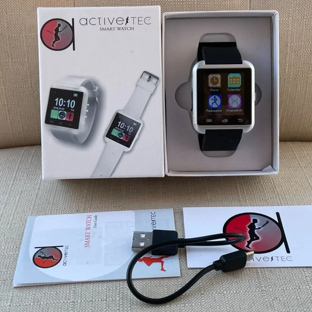 Active Tec Smart Watch Bluetooth Music Message Alert Pedometer Watch - Picture 2 of 11